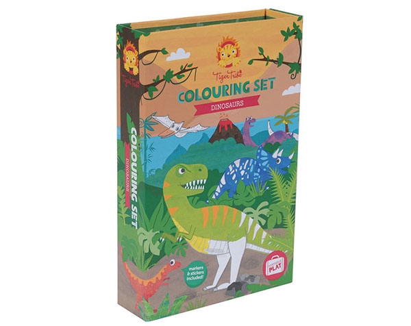 Colouring Sets Dinosaur de Tiger Tribe 