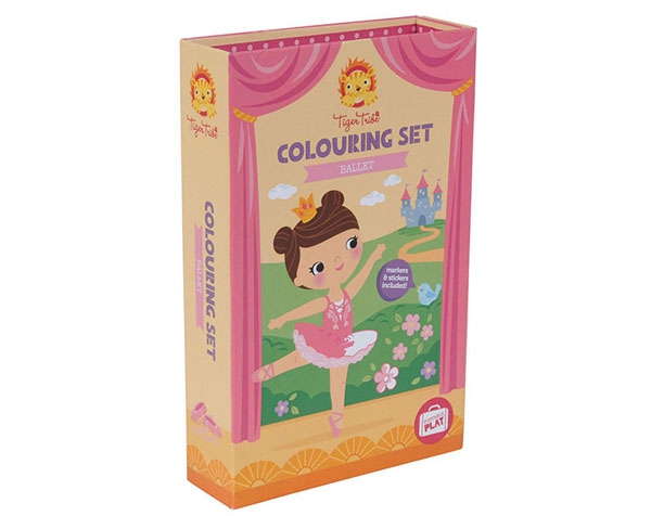 Colouring Sets Ballet de Tiger Tribe 