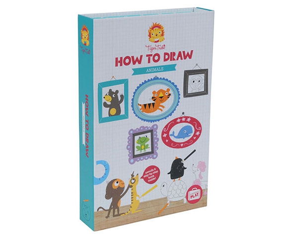 How to Draw Animals de Tiger Tribe 