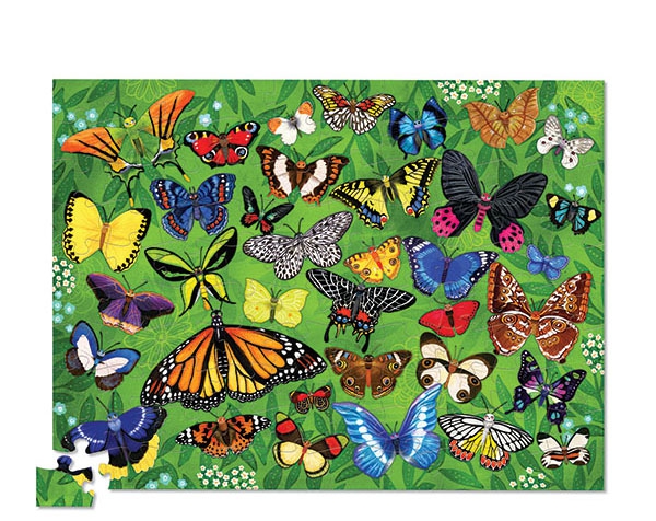 Puzzle 100 pc 36 Butterflies de Crocodile Creek
