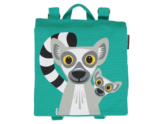 Lemur Green Backpack de Coq en Pâte Permanente y Accesorios
