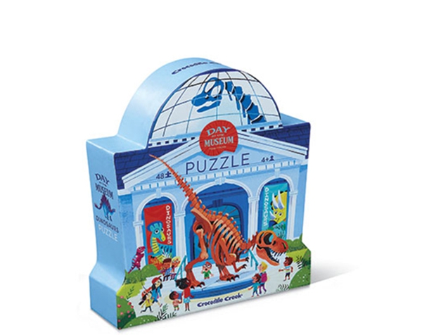 Puzzle 48 p Day at the Museum Dinosaur  de Crocodile Creek