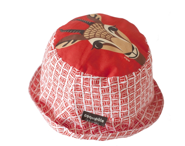 Gazelle Red Sun Hat  S de Coq en Pâte Permanente y Accesorios