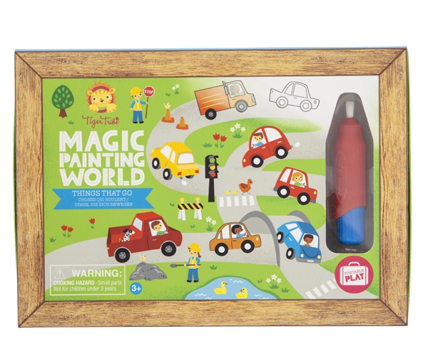 Magic Painting Things that Go de Tiger Tribe 