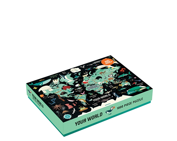 1000 PC Puzzle/Your World de Mudpuppy