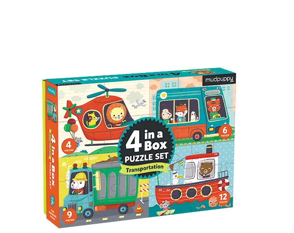 4 in a  Box/Transportation  de Mudpuppy
