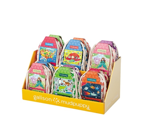 Display/ Puzzles to Go (12 pcs) de Mudpuppy