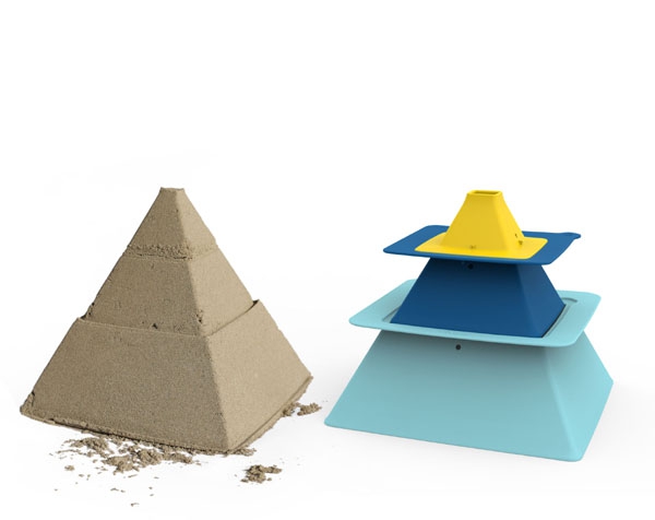 Pira Blue Deep Blue Yellow de Quut Beach Toys