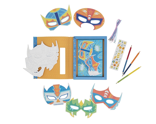 Paper Masks Action Pack de Tiger Tribe 