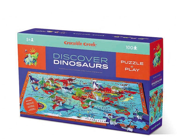 Puzzle Discover Dinosaurs 100 pc. de Crocodile Creek