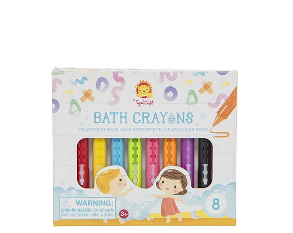 Bath Crayons (12 pcs) de Tiger Tribe 