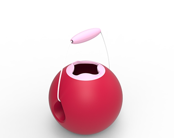 Ballo Cherry red sweet pink de Quut Beach Toys