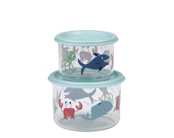 Ocean Good Lunch Snack Containers (Set of 2) de Sugarbooger