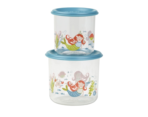 Isla The Mermaid Good Lunch Snack Containers Large (Set of 2) de Sugarbooger