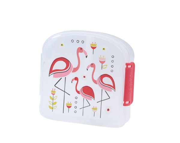 Flamingo Good Lunch Sandwich Box de Sugarbooger