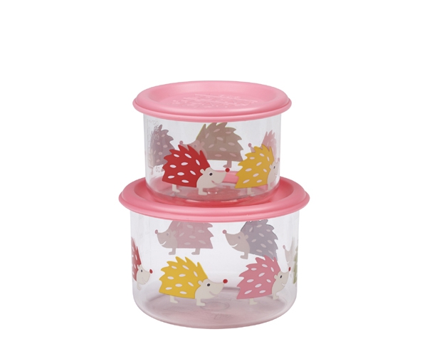 Hedgehog Good Lunch Snack Containers (Set of 2) de Sugarbooger