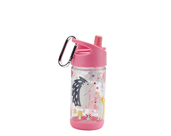 Hedgehog Flip & Sip Clear Tritan Drinking Bottle  de Sugarbooger