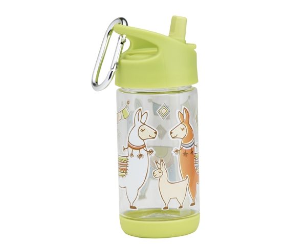 Mama Llama Flip & Sip Clear Tritan Drinking Bottle de Sugarbooger