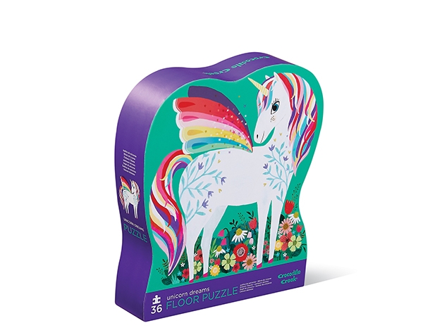 Puzzle Shaped Unicorn Dreams 36 pcs de Crocodile Creek