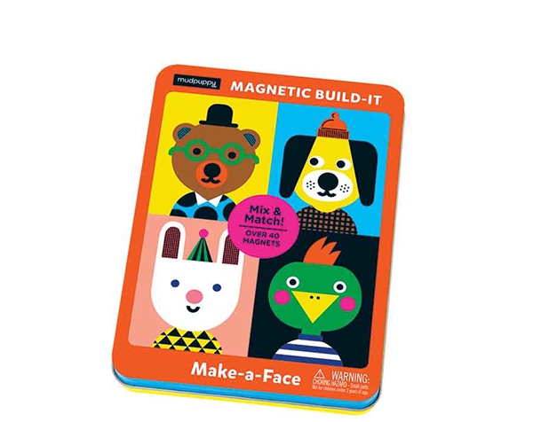 Magnetic Tins Make-a-Face de Mudpuppy