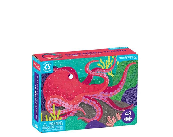 Mini Puzzle (Ocean life) Octopus 48 pc de Mudpuppy