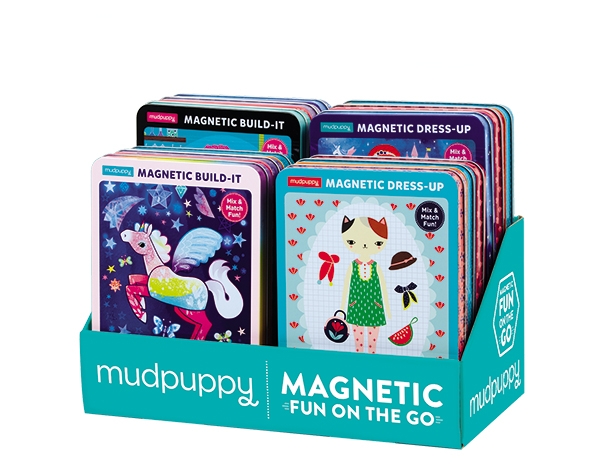 Magnetic Tins display de Mudpuppy