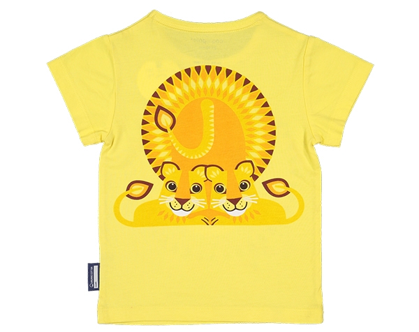 LC Lion Yellow T-shirt 2 de Coq en Pâte Permanente y Accesorios
