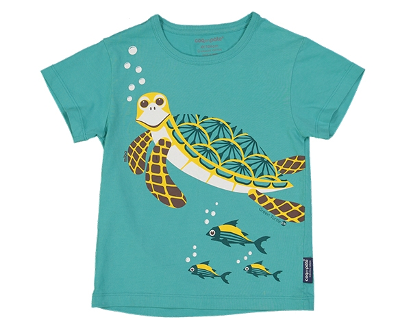 KLO Turtle Green T-shirt 2 de Coq en Pâte Permanente y Accesorios