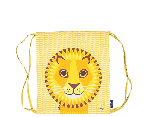 LC Lion yellow rucksack de Coq en Pâte Permanente y Accesorios
