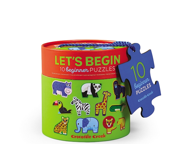 Puzzle 2 Pc. Let´s begin Jungle de Crocodile Creek