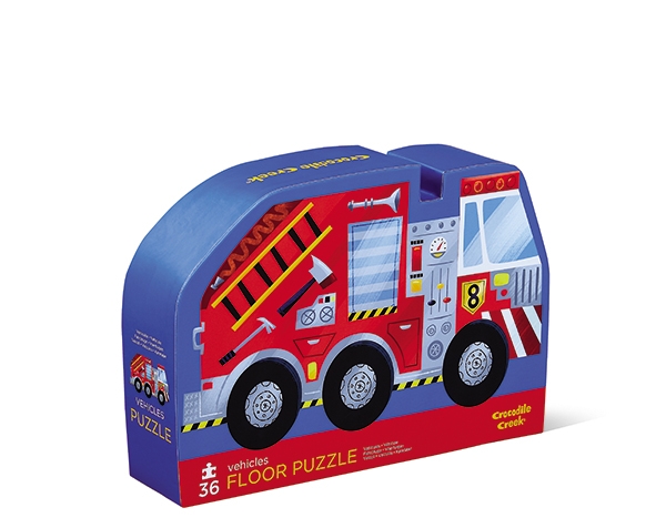 Puzzle Shaped Vehicles 36 pcs de Crocodile Creek