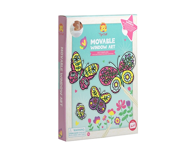 Movable Window Art Butterflies de Tiger Tribe 