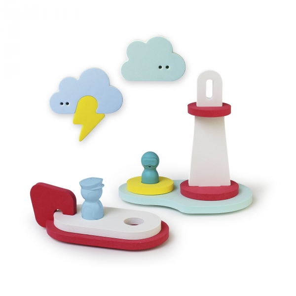 To the Rescue Bath puzzle de Quut Bath Toys