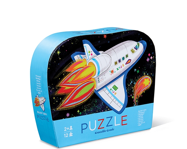 Puzzle Mini Blast Off 12 pc de Crocodile Creek