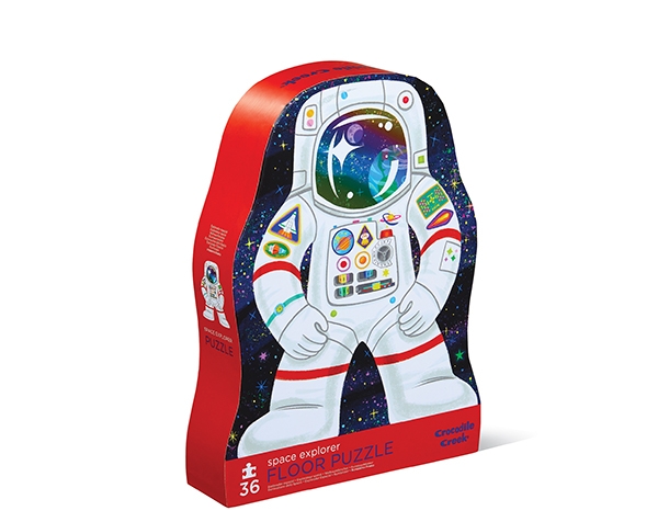 Puzzle Shaped Space Explorer 36 pcs de Crocodile Creek