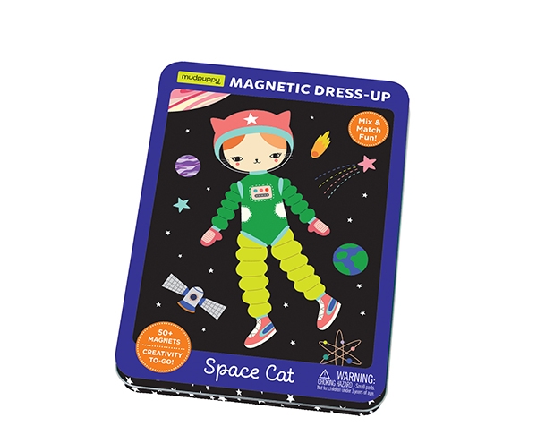Magnetic Tins Space Cat de Mudpuppy