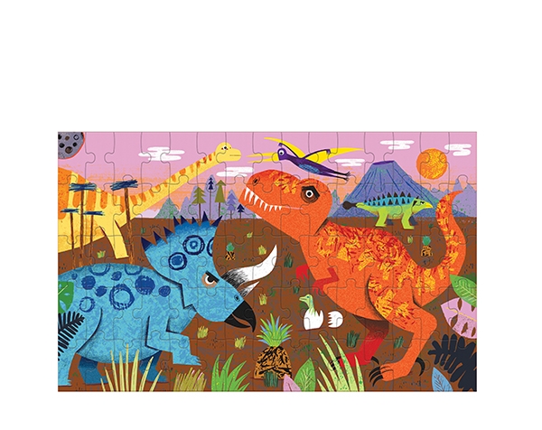 75 Piece Lenticular Dinosaur Roar de Mudpuppy