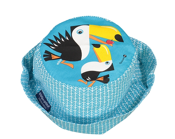 LIITA Toucan Blue sun Hat S de Coq en Pâte Permanente y Accesorios