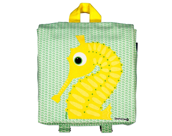 KLO Sea Horse Green Apple Backpack de Coq en Pâte Permanente y Accesorios