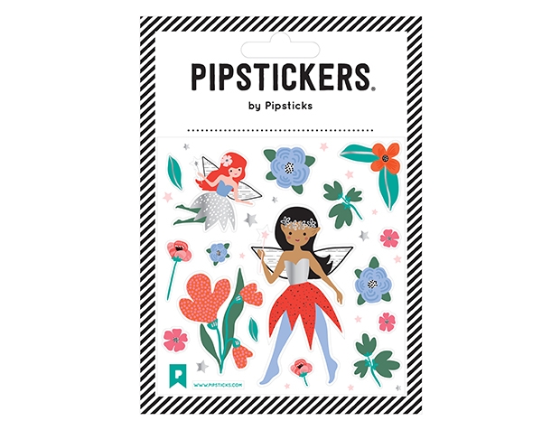 Sticker 10,2 x 10,2 cm Twinkling Fairies de Bass & Bass