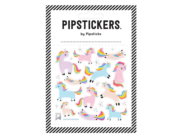 Sticker 10,2 x 10,2 cm Precious Unicorns de Pipsticks