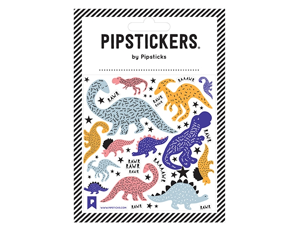 Sticker 10,2 x 10,2 cm Jurassic Giants de Pipsticks