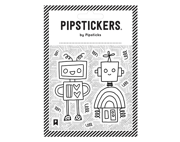 Color In Sticker Robots de Pipsticks