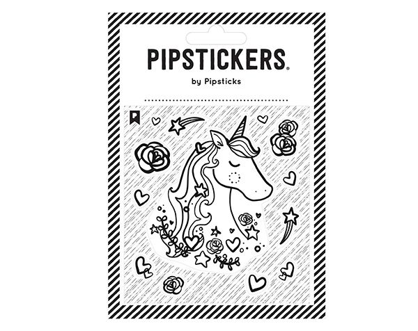 Color In Sticker Unicorn de Pipsticks