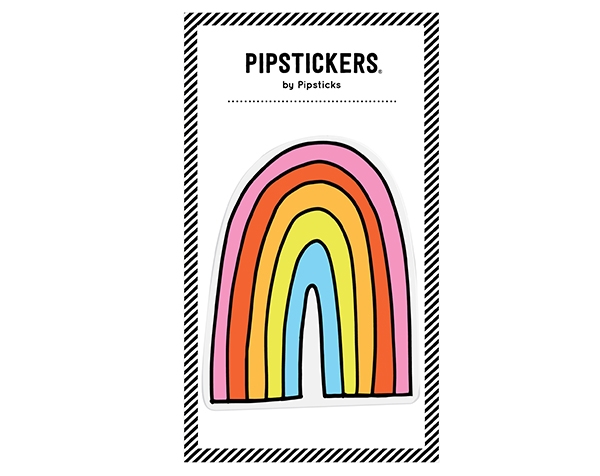 Big Puffy Sticker 10,2 x 12,7 cm Rainbow 3D de Pipsticks