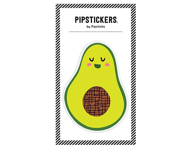 Big Puffy Sticker 10,2 x 12,7 cm Avocado 3D de Pipsticks