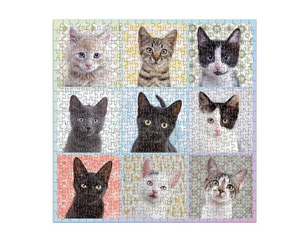 500 pc Puzzle Cat Portraits de Good Puzzle Co