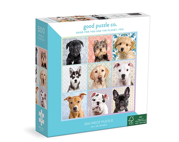 500 pc Puzzle Dog Portraits de Good Puzzle Co