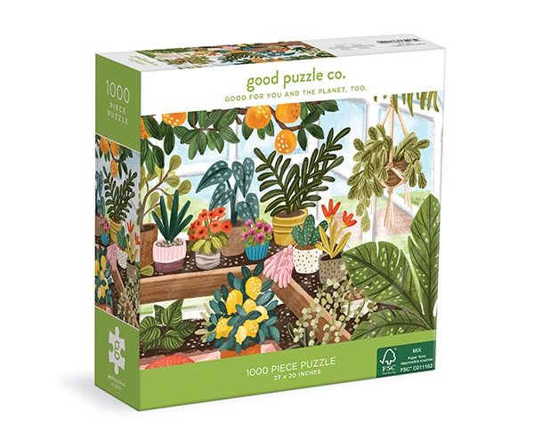 1000 pc Puzzle Greenhouse de Good Puzzle Co