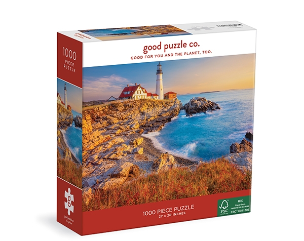 1000 pc Puzzle Lighthouse In Maine de Good Puzzle Co